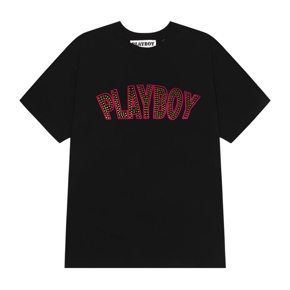 Pacsun X Playboy Masthead Slots Tee - L - Picture 1 of 3